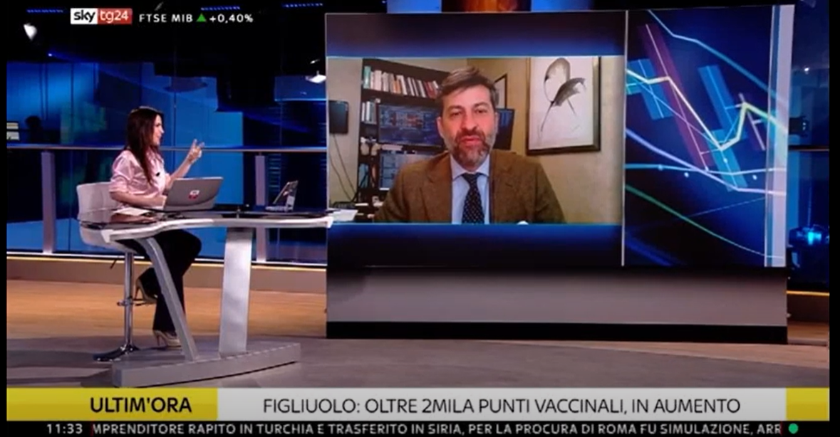 30/03/2021 - Intervista SKYTG24 Carlo De Luca