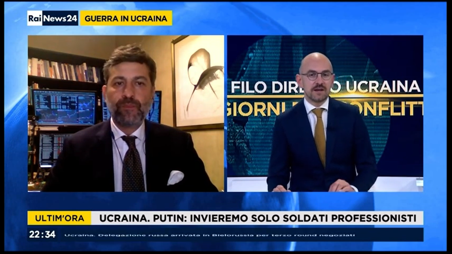 08/03/2022 - Rai News 24 - Carlo De Luca